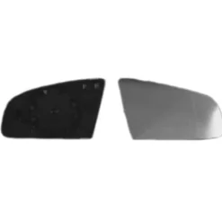 Miroir Glace rétroviseur droit pour AUDI A4 II 2000-2004, dégivrant, à clipser, asphérique, Neuf