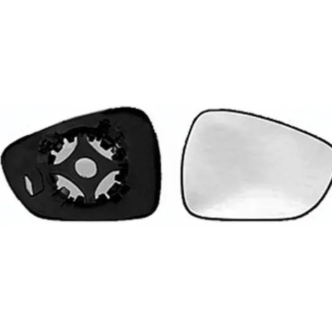Miroir Glace rétroviseur droit pour PEUGEOT 508 I phase 2, 2014-2018, dégivrant, à clipser, Neuf