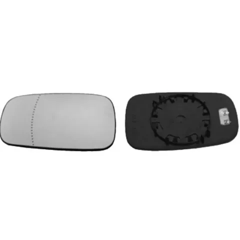 Miroir Glace rétroviseur droit pour RENAULT MÉGANE II phase 2, 2006-2009, dégivrant, à clipser