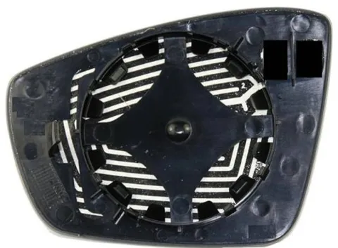 Miroir Glace rétroviseur droit pour VOLKSWAGEN POLO V phase 2, 2014-2017, dégivrant, à clipser