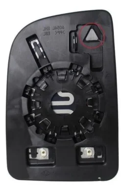Miroir Glace rétroviseur droit pour MERCEDES SPRINTER III depuis 2019 (W907-W910), verre supérieur, BLIS, dégivrant, Neuf