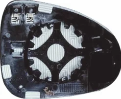 Miroir Glace rétroviseur droit pour VOLKSWAGEN TOUAREG II 2010-2014, dégivrant, bleu, Neuf