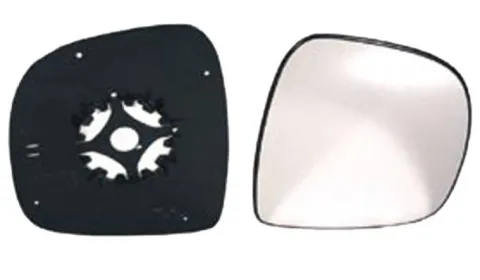 Miroir Glace rétroviseur droit pour MERCEDES VITO II phase 1 (W639), 2003-2010, à clipser, Neuf