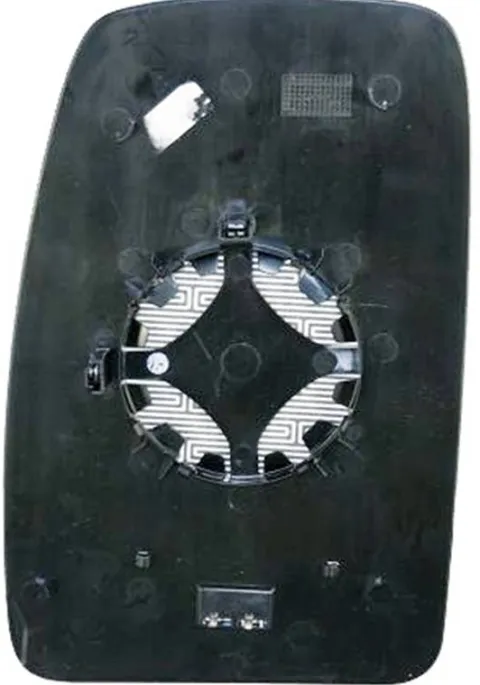 Miroir Glace rétroviseur droit pour RENAULT MASTER III ph.1, 2010-2014, verre supérieur, dégivrant