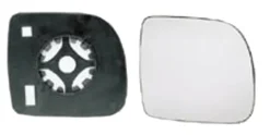 Miroir Glace rétroviseur droit pour RENAULT KANGOO I phase 1, 1997-2001, à clipser, Neuf