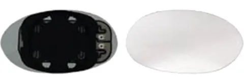 Miroir Glace rétroviseur droite pour LANCIA Y ph. 2, 2000-2003, dégivrant, Neuf