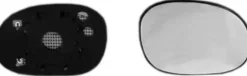 Miroir Glace rétroviseur droit pour PEUGEOT 206 ph.2, 2003-2009, dégivrant, à clipser, Neuf