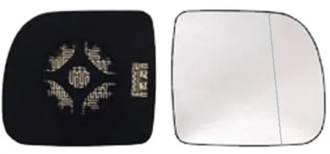 Miroir Glace rétroviseur droit pour RENAULT KANGOO I phase 1, 1997-2001, asphérique, à clipser