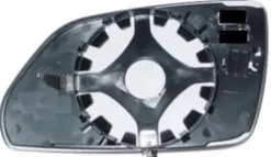 Miroir Glace rétroviseur droit pour VOLKSWAGEN POLO IV phase 2, 2005-2009, à clipser, Neuf