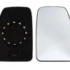 Miroir Glace rétroviseur droit pour NISSAN INTERSTAR phase 2 depuis 2003, verre supérieur à clipser
