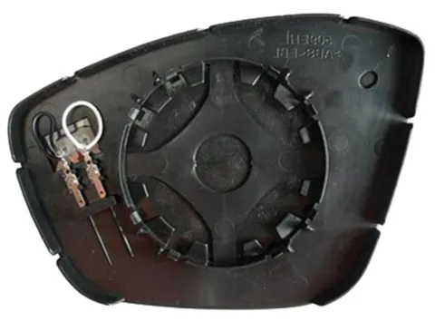 Miroir Glace rétroviseur droit pour PEUGEOT 208 phase 1, 2012-2015, dégivrant, à clipser, Neuf