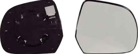 Miroir Glace rétroviseur droit pour NISSAN MICRA III (K12) ph.3, 2009-2011, à clipser, Neuf