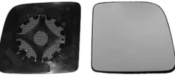 Miroir Glace rétroviseur droit pour FORD TOURNEO CONNECT I phase 2, 2006-2009, verre supérieur