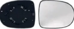 Miroir Glace rétroviseur droit pour RENAULT CLIO III phase 2, 2009-2012, à clipser, Neuf