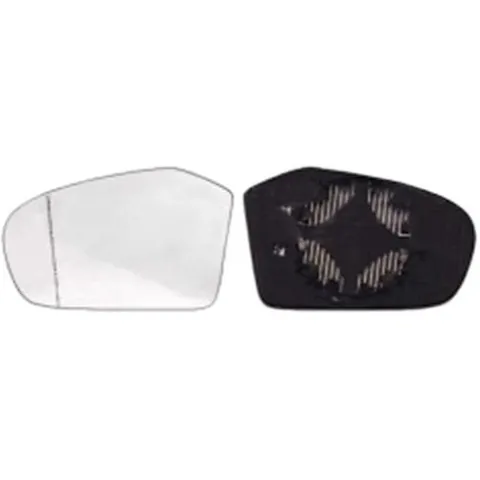 Miroir Glace rétroviseur extérieur gauche pour MERCEDES CLASSE B phase 1 (T245) 2005-2008, dégivrant, asphérique, Neuf