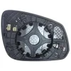 Miroir Glace rétroviseur extérieur gauche pour OPEL KARL, 2015-2019, dégivrant, Neuf