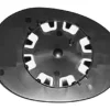 Miroir Glace rétroviseur gauche pour TOYOTA AYGO I phase 1, 2005-2008, asphérique, à clipser, Neuf