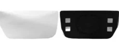 Miroir Glace rétroviseur gauche pour PEUGEOT EXPERT II 2007-2016, verre inférieur, à coller