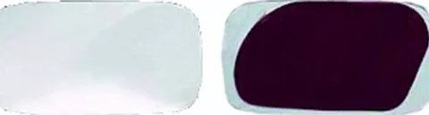 Miroir Glace rétroviseur gauche pour FIAT PUNTO I 1993-1999, à clipser, Neuf