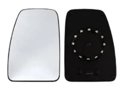 Miroir Glace rétroviseur gauche pour NISSAN INTERSTAR ph.2, depuis 2003, verre supérieur, dégivrant