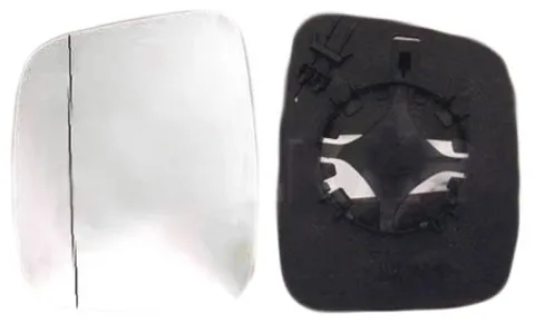 Miroir Glace rétroviseur gauche pour PEUGEOT BIPPER 2008-2016, asphérique, à clipser, Neuf