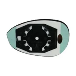Miroir Glace rétroviseur gauche pour FIAT PUNTO EVO, 2009-2011, dégivrant, à clipser, Neuf