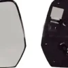 Miroir Glace rétroviseur gauche pour NISSAN MICRA IV (K13) ph.2, 2013-2018, à clipser, Neuf