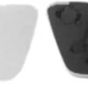 Miroir Glace rétroviseur gauche pour AUDI A3 I phase 2, 2000-2003, dégivrant, asphérique, à clipser