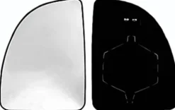 Miroir Glace rétroviseur gauche FIAT DUCATO II phase 2 2002-2006 verre supérieur dégivrant à clipser