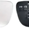 Miroir Glace rétroviseur gauche VOLKSWAGEN TOURAN I phase 2 2006-2010 dégivrant asphérique à clipser