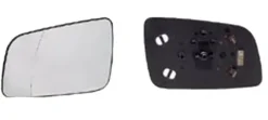 Miroir Glace rétroviseur gauche pour OPEL ASTRA G, 1998-2004, asphérique, dégivrant, Neuf