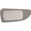 Miroir Glace rétroviseur gauche pour OPEL MOVANO II, 2010-2019, verre inférieur, à coller