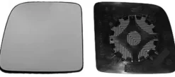 Miroir Glace rétroviseur gauche pour FORD TRANSIT CONNECT I phase 1, 2002-2006, verre supérieur,