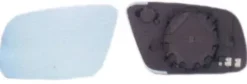 Miroir Glace rétroviseur gauche pour AUDI A6 II ph. 2 2001-2004, dégivrant, asphérique, Neuf
