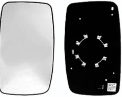 Miroir Glace rétroviseur gauche pour CITROËN JUMPY II 2007-2016, à clipser, Neuf