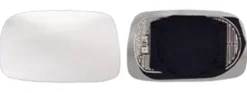 Miroir Glace rétroviseur gauche pour TOYOTA YARIS I phase 2, 2003-2005, dégivrant, à clipser ronde, Neuf