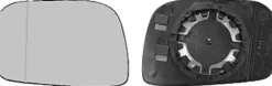 Miroir Glace rétroviseur gauche pour OPEL AGILA, 2000-2008, asphérique, Neuf
