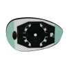 Miroir Glace rétroviseur gauche pour ABARTH 500, 595-695 depuis 2008, à clipser, Neuf