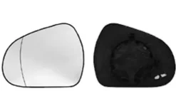 Miroir Glace rétroviseur gauche pour PEUGEOT 207 phase 2, 2009-2012, dégivrant, asphérique
