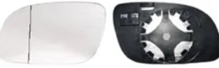 Miroir Glace rétroviseur gauche VOLKSWAGEN TOURAN I phase 1 2003-2006 dégivrant asphérique à clipser