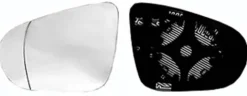 Miroir Glace rétroviseur gauche pour VOLKSWAGEN GOLF VI GTI/GTD, 2009-2013, dégivrant, asphérique