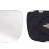 Miroir Glace rétroviseur gauche pour VOLKSWAGEN TOUAREG I ph. 1 2002-2006, asphérique, Neuf
