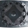 Miroir Glace rétroviseur gauche pour RENAULT SCENIC II ph.2 2006-2009 dégivrant asphérique à clipser