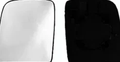 Miroir Glace rétroviseur gauche pour PEUGEOT EXPERT II 2007-2016, verre supérieur, à clipser