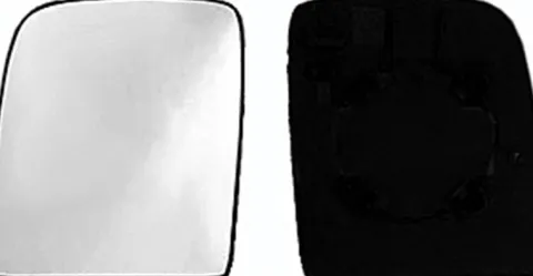 Miroir Glace rétroviseur gauche pour PEUGEOT EXPERT II 2007-2016, verre supérieur, à clipser