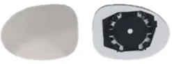 Miroir Glace rétroviseur gauche pour RENAULT TWINGO I phase 1, 1993-1998, à clipser, Neuf