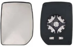 Miroir Glace rétroviseur gauche pour FORD TRANSIT Mk6, 2000-2006 verre supérieur dégivrant à clipser