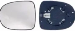 Miroir Glace rétroviseur gauche pour RENAULT CLIO III ph.2 2009-2012 dégivrant asphérique, à clipser