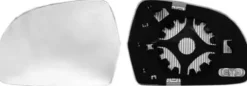 Miroir Glace rétroviseur gauche pour AUDI A3 II ph.2 SPORTBACK 2008-2010, dégivrant, à clipser