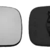 Miroir Glace rétroviseur gauche pour RENAULT MEGANE II ph.1 2002-2005 dégivrant asphérique à clipser